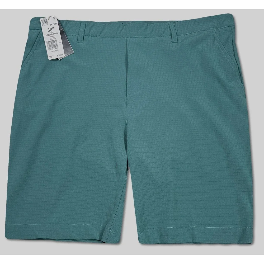 Adidas Ultimate 365 Pull-On Golf Shorts - NWT Mens 38 Preloved Teal #49322-J1